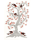 Bird Gond Art
