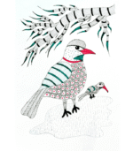 Pigeon Gond Art