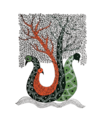 Peacock Gond Art